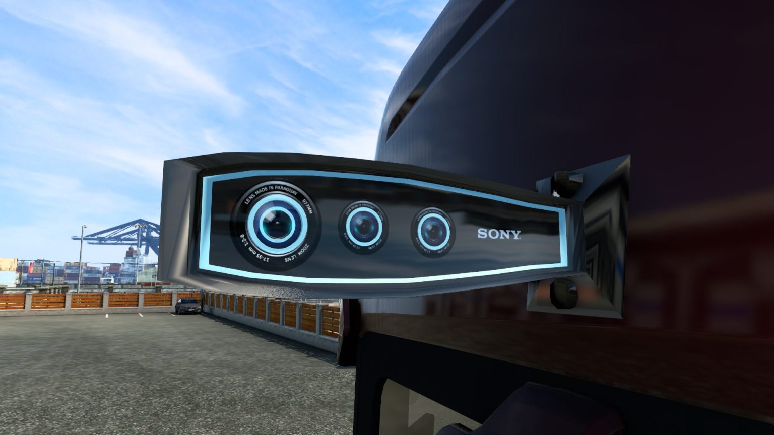 Digital Mirrors Camera System For Scania R And S 2016 Papa Smurf Mods