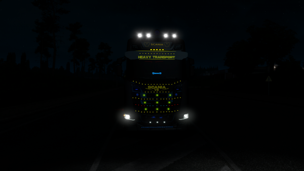 Light Pack for Scania S (Single Player Only) 1.39 - Papa Smurf Mods