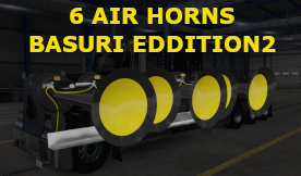 Basuri Air Horn System with 19 sounds for all trucks in ATS - Papa Smurf  Mods